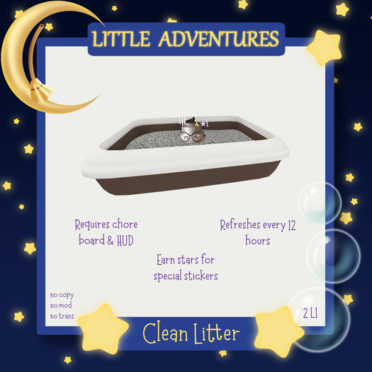 Little Adventures ~ Clean Litter