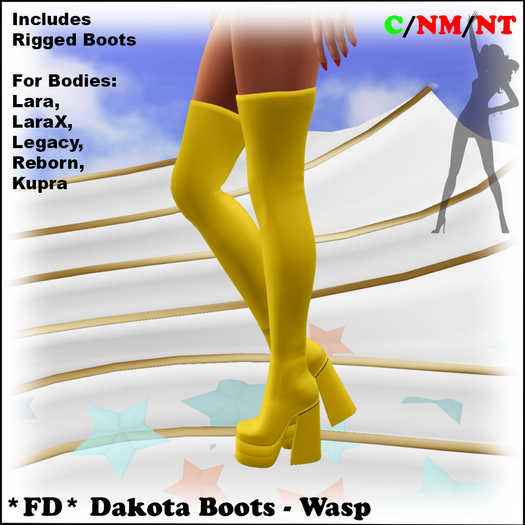 *FD* Dakota Boots [Boxed] Wasp
