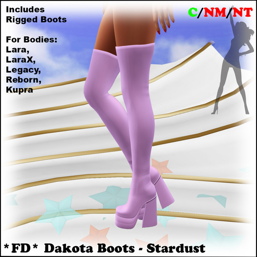 *FD* Dakota Boots [Boxed] Stardust
