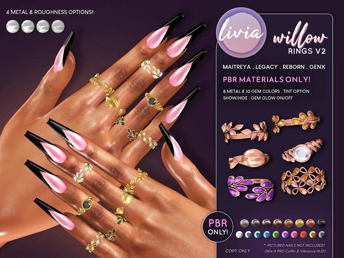 LIVIA Willow Rings -V2-