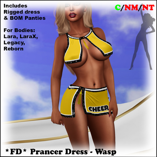 *FD* Prancer Dress [Boxed] Wasp