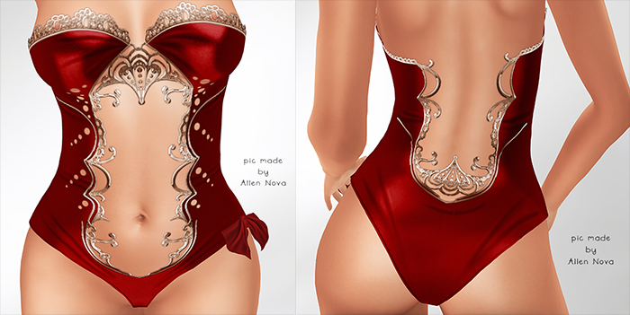 09 BODY RED-[GIULIADESIGN] -Ice Princess- MAITREYA - ❣️❣️SALE❣️❣️
