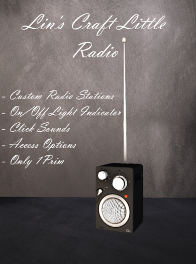 Lin's Craft Little Radio