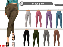 Addams - Robyn High Rise Suit Pant #DEMO
