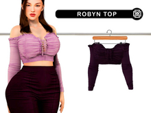 Addams - Robyn Cropped Top #12