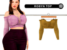 Addams - Robyn Cropped Top #22