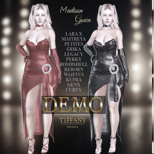 ::TD:: Madison Gown [Mesh] DEMO + Lara X