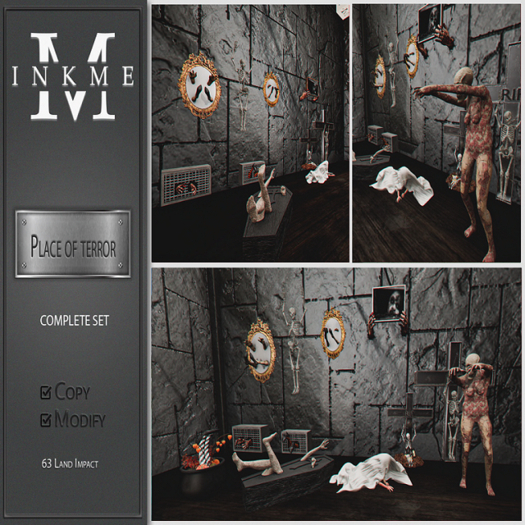 ::InkMe:: Place of terror - Complete Set