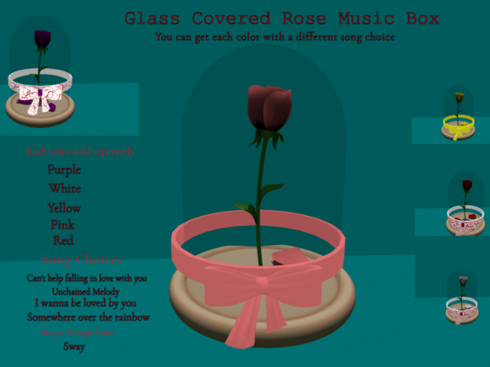Pink Rose - Boxed - ADD - Somewhere over the rainbow