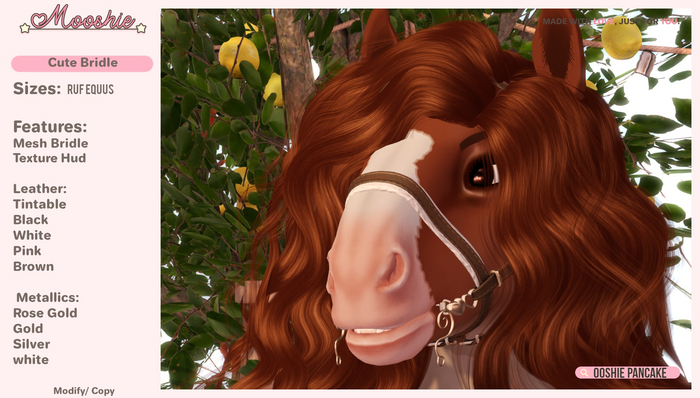 M. Cute Bridle - RUF Equus  [Unpacker]