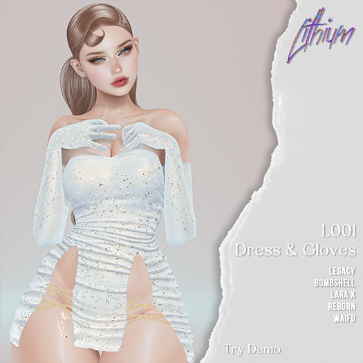 Lithium - L001 Dress & Gloves [FATPACK]