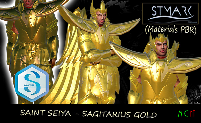 SAINT SEIYA - SAGITARIUS GOLD (PBR) [[SIGNATURE]]