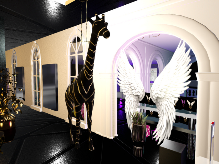 KS Giraffe Statue PBR