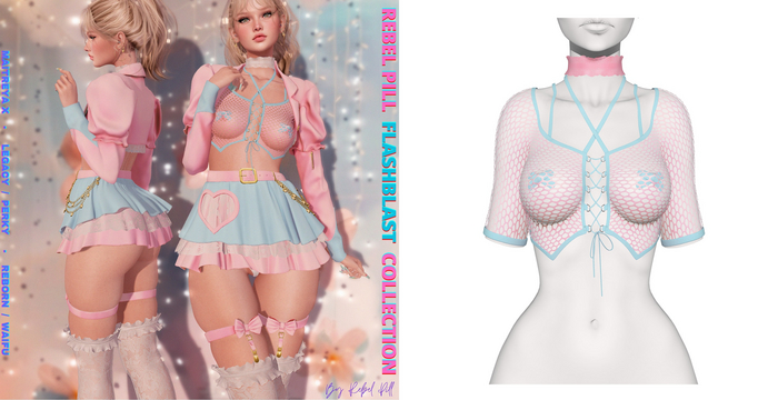 Rebelpill - FlashBlast Collection Top Fatpack