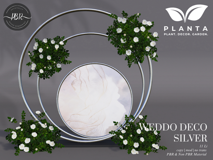 Planta - Weddo Deco Silver