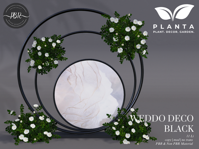 Planta - Weddo Deco Black