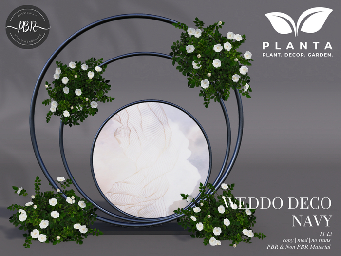 Planta - Weddo Deco Navy
