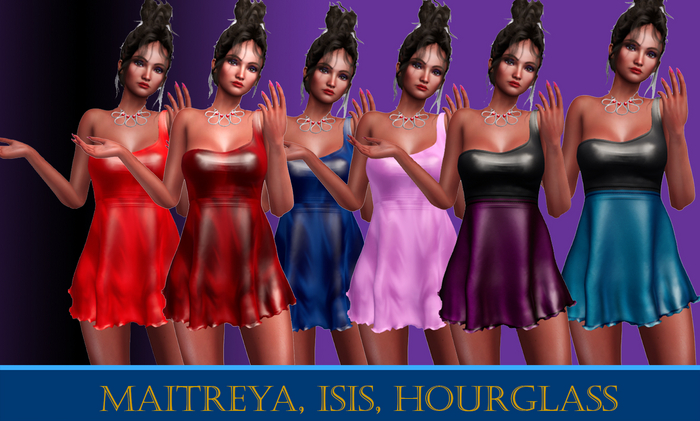 DEMO Elifa for Maitreya, Isis, Hourglass