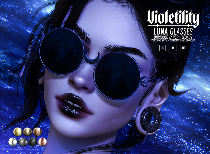 Violetility - Luna Glasses