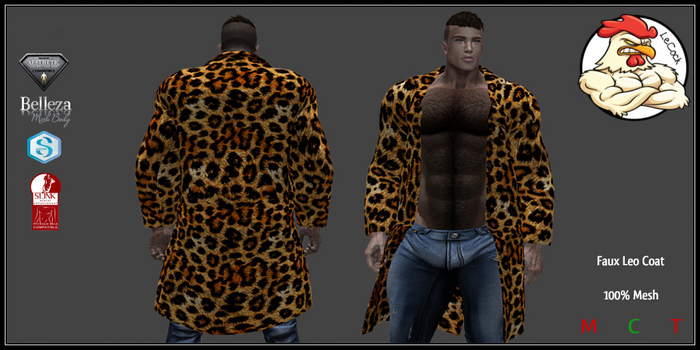 LeCock - Faux Leo Coat