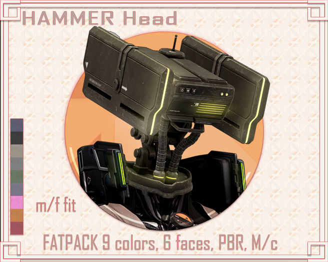 [KROVA] DEMO HAMMER Head