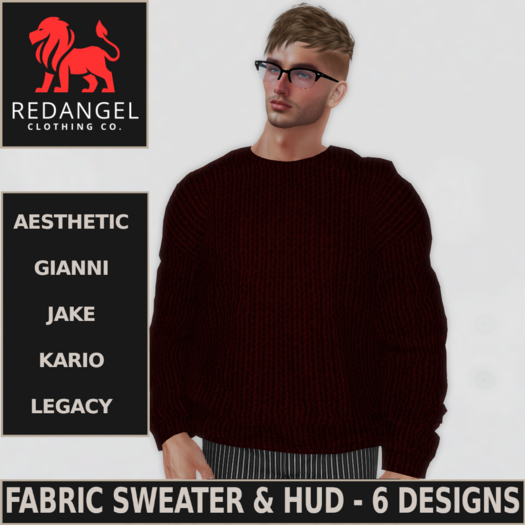 Fabric Sweater & HUD **NEW FOR SPRING 25**