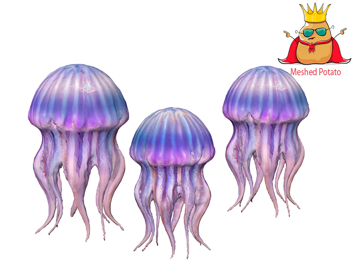 Meshed Potato - Jellyfish Full Perm
