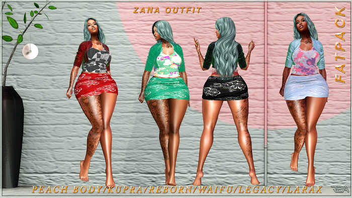 R2A-Zana Outfit Fatpack