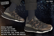 REVERS3 | Full Perm Zigzag Sneakers [UNISEX] including Rigs & textures