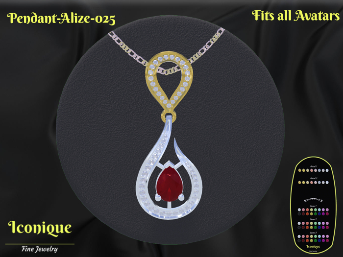 Pendant-Alize-025 - Jewelry Box