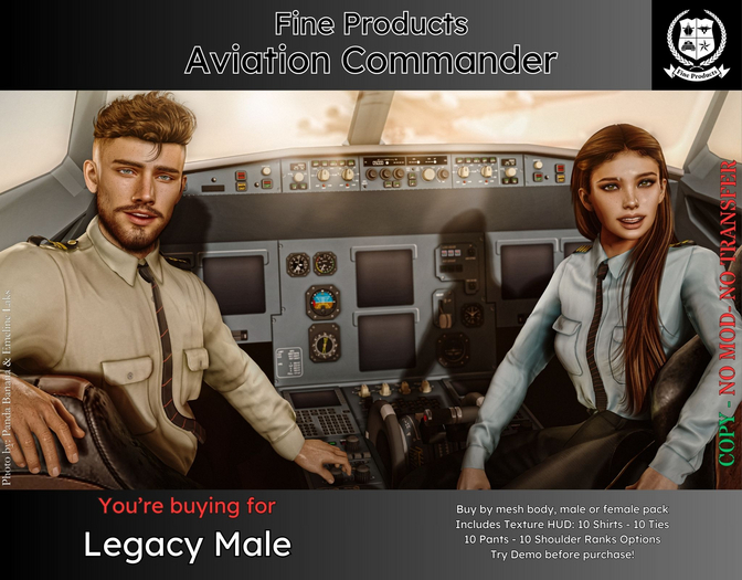 FP - AVIATION COMMANDER - LEGACY MALE