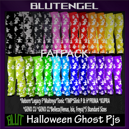Halloween Fatpack Ghost F Pjs