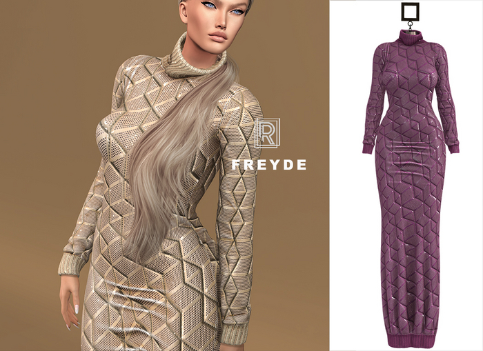 RAPTURE-Dress Freyde-Berry