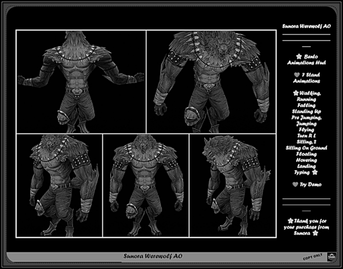 Sunora Werewolf AO DEMO