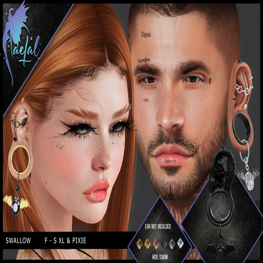 FaeTal - Batty - Swallow S,XL & Pixie Female