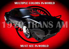 1970 TRANS AM (BLACK) CAR