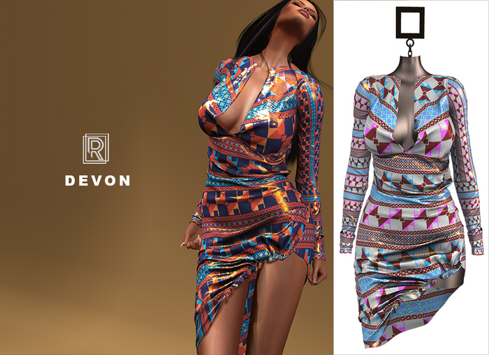 RAPTURE-Dress Devon-City Lights