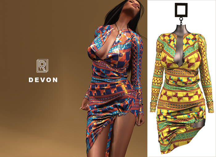 RAPTURE-Dress Devon-Lemonade