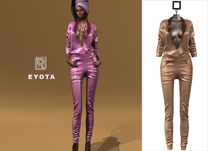 RAPTURE-Jumpsuit Eyota-Cognac
