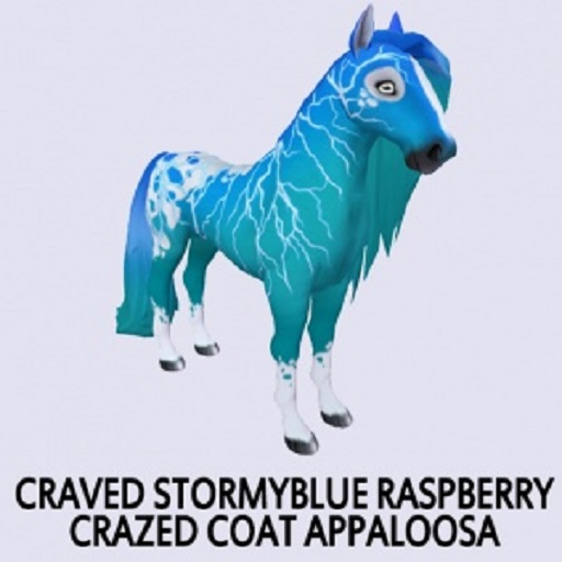 Craved Stormy Blue Raspberry  F