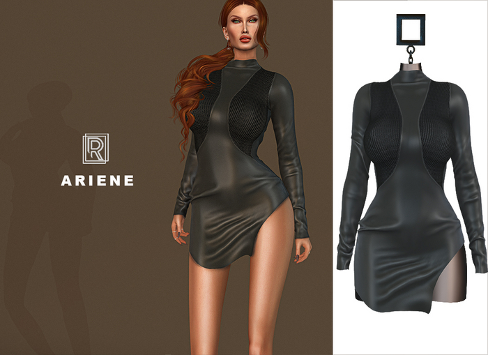 RAPTURE-Dress Ariene-Raven