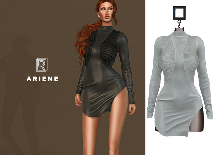 RAPTURE-Dress Ariene-Lunar