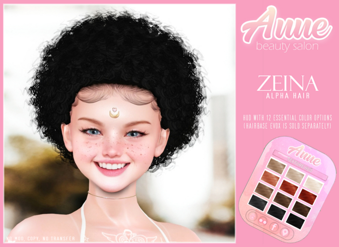 {Anne} - Zeina Alpha Hair - Essential Pack