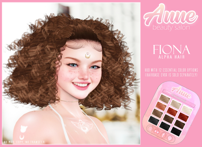 {Anne} - Fiona Alpha Hair - Essential Pack