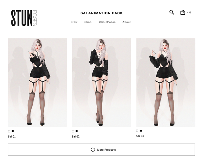 STUN - Anim Pack Collection Bento 'Sai' #80