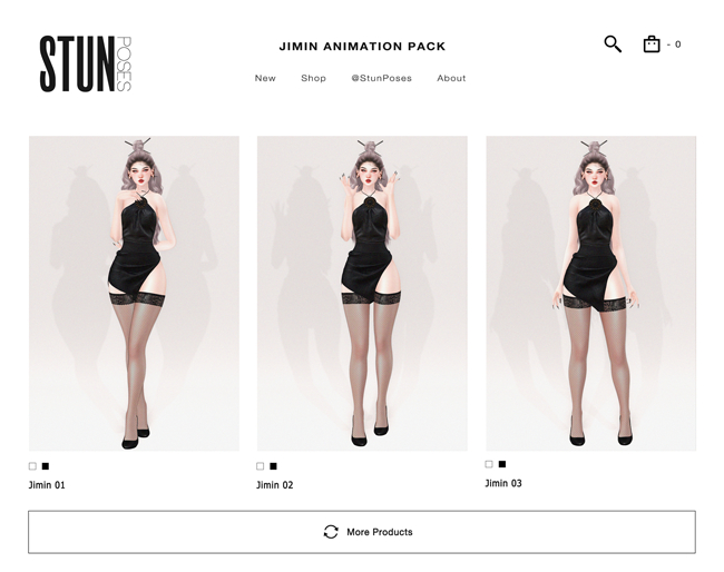STUN - Anim Pack Collection Bento 'Jimin' #81
