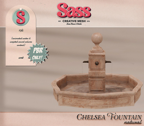 Sass (Chelsea Fountain) natural 