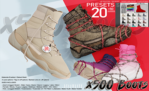 FLite.- x500 Boots // FATPACK