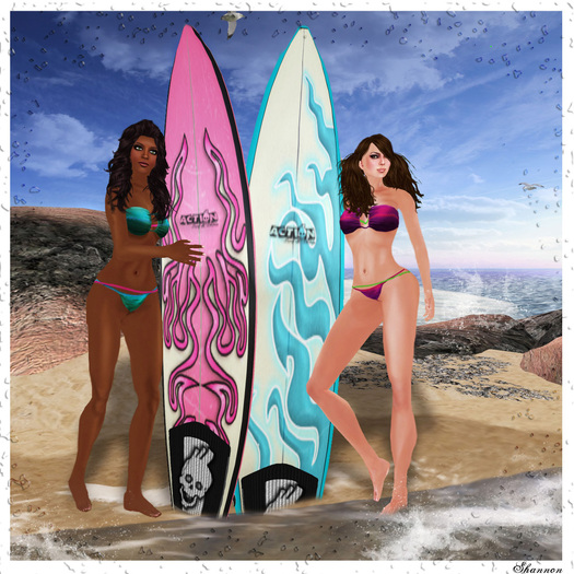 [Captivity Co.] Surf Girls 