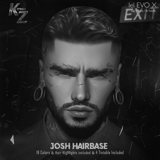 #DEMO KARMAZZ Josh Hairbase - EVOX